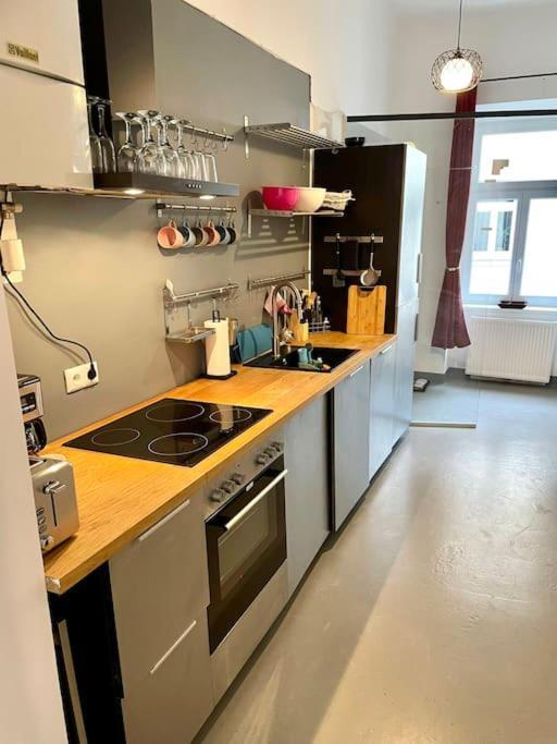 Klimatisierte Sehr Zentrale Wohnung-Loftstyle- Βιέννη Εξωτερικό φωτογραφία